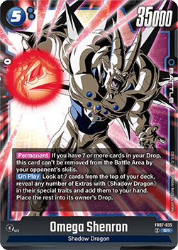 Omega Shenron (FB07-035)  (V.1 - Super Rare) - Wish for Shenron [Fusion World] (Super Rare) [FB07-035]