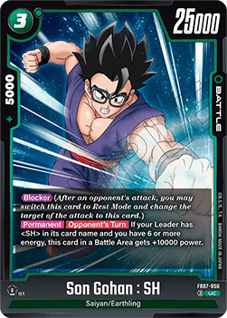 Son Gohan : SH (FB07-056) - Wish for Shenron [Fusion World] (Uncommon) [FB07-056]