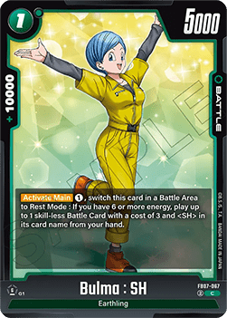 Bulma : SH (FB07-067) - Wish for Shenron [Fusion World] (Common) [FB07-067]