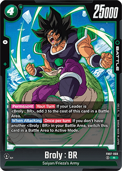 Broly : BR (FB07-069) - Wish for Shenron [Fusion World] (Rare) [FB07-069]