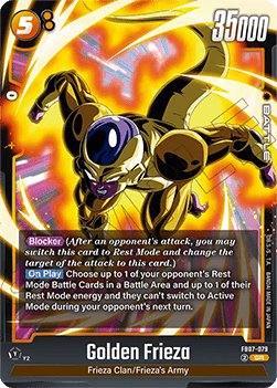 Golden Frieza (FB07-079)  (V.1 - Super Rare) - Wish for Shenron [Fusion World] (Super Rare) [FB07-079]