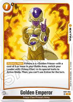 Golden Emperor (FB07-094) - Wish for Shenron [Fusion World] (Common) [FB07-094]