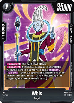 Whis (FB07-098) - Wish for Shenron [Fusion World] (Common) [FB07-098]