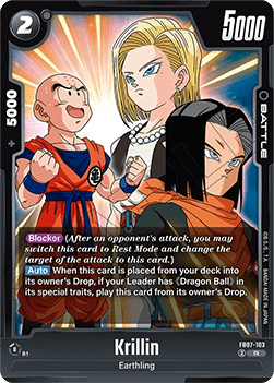 Krillin (FB07-103) - Wish for Shenron [Fusion World] (Rare) [FB07-103]