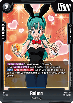 Bulma (FB07-113)  (V.1 - Uncommon) - Wish for Shenron [Fusion World] (Uncommon) [FB07-113]