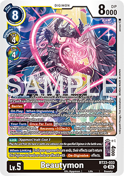 Beautymon (BT23-033) - Hackers' Slumber (Rare) [BT-23-033]