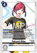 Takumi Aiba (BT23-089) (V.1) - Hackers' Slumber (Super Rare) [BT-23-089]