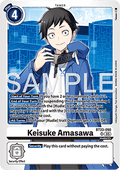 Keisuke Amasawa (BT23-090) (V.1) - Hackers' Slumber (Super Rare) [BT-23-090]