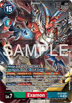 Examon (BT23-047) (V.2) - Hackers' Slumber (Alternative Art) [BT-23-047]