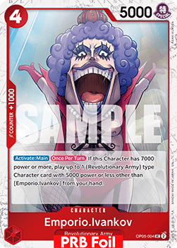 Emporio.Ivankov (OP05-004) (V.2) - The Best Vol.2 (Uncommon) [PRB02-OP05-004]