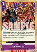 GERMA 66 (OP06-078) (V.2) - The Best Vol.2 (Uncommon) [PRB02-OP06-078]