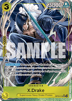 X.Drake (OP10-114) (V.3) - The Best Vol.2 (Alternate Art) [PRB02-OP10-114]