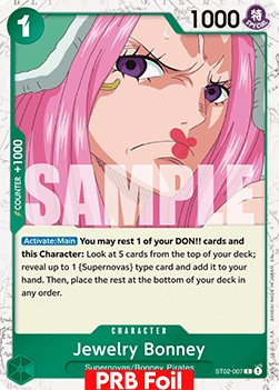 Jewelry Bonney (ST02-007) (V.2) - The Best Vol.2 (Common) [PRB02-ST02-007]