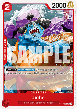 Jinbe (ST10-005) (V.1) - The Best Vol.2 (Common) [PRB02-ST10-005]