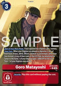 Goro Matayoshi (BT23-078) (V.2) - Hackers' Slumber (Alternative Art) [BT-23-078]