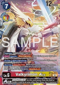 Valkyrimon Ace (BT16-013) (V.2) - Promos: Hackers' Slumber (Alternative Art) [BT-23P-BT16-013]