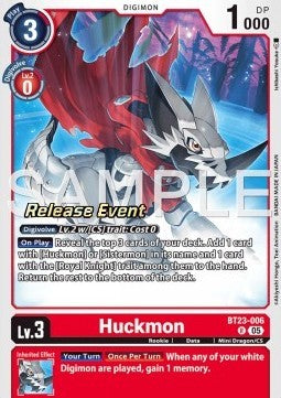 Huckmon (BT23-006) - Promos: Hackers' Slumber (Alternative Art) [BT-23P-BT23-006]