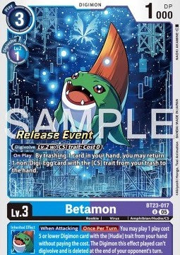 Betamon (BT23-017) (V.2) - Promos: Hackers' Slumber (Alternative Art) [BT-23P-BT23-017]