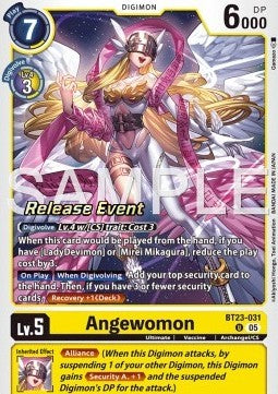 Angewomon (BT23-031) - Promos: Hackers' Slumber (Alternative Art) [BT-23P-BT23-031]