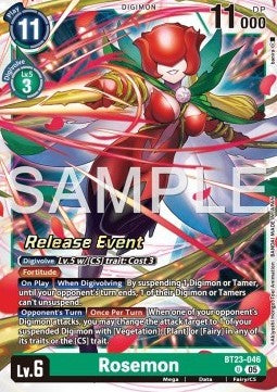 Rosemon (BT23-046) - Promos: Hackers' Slumber (Alternative Art) [BT-23P-BT23-046]