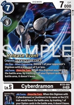 Cyberdramon (BT23-055) - Promos: Hackers' Slumber (Alternative Art) [BT-23P-BT23-055]