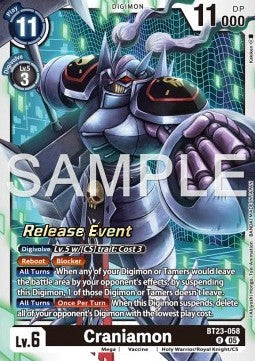 Craniamon (BT23-058) - Promos: Hackers' Slumber (Alternative Art) [BT-23P-BT23-058]