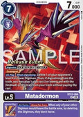 Matadormon (BT23-066) - Promos: Hackers' Slumber (Alternative Art) [BT-23P-BT23-066]