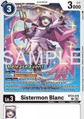 Sistermon Blanc (BT23-076) - Promos: Hackers' Slumber (Alternative Art) [BT-23P-BT23-076]