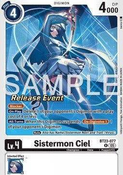 Sistermon Ciel (BT23-077) - Promos: Hackers' Slumber (Alternative Art) [BT-23P-BT23-077]