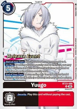 Yuugo (BT23-086) - Promos: Hackers' Slumber (Alternative Art) [BT-23P-BT23-086]