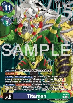 Titamon (P-209) - Promos (Promo) [P-209]