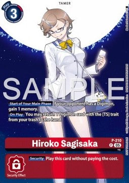 Hiroko Sagisaka (P-210) - Promos (Promo) [P-210]