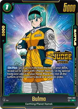 Bulma (FB05-062)  (V.2 - Rare) - Judge Promos [Fusion World] (Rare) [JPFW-FB05-062]