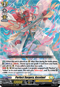 Perfect Surgery, Ascelael  (V.1 - Triple Rare) - Dragonsoul Resonance (Triple Rare) [DZ-BT10-011]