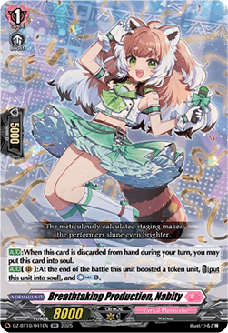 Breathtaking Production, Nabity  (V.1 - Double Rare) - Dragonsoul Resonance (Double Rare) [DZ-BT10-041]