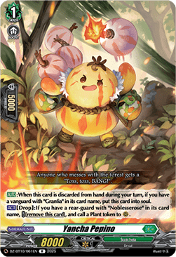 Yancha Pepino  (V.1 - Rare) - Dragonsoul Resonance (Rare) [DZ-BT10-061]
