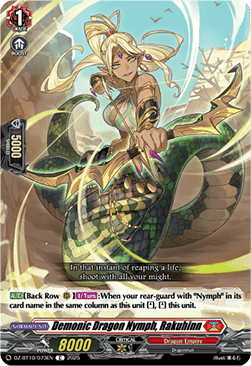 Demonic Dragon Nymph, Rakuhinn - Dragonsoul Resonance (Common) [DZ-BT10-073]