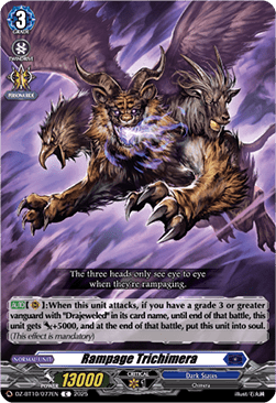 Rampage Trichimera - Dragonsoul Resonance (Common) [DZ-BT10-077]