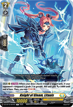 Knight of Gloam, Litauis - Dragonsoul Resonance (Common) [DZ-BT10-097]