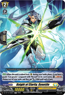 Knight of Clarity, Genetile - Dragonsoul Resonance (Common) [DZ-BT10-098]