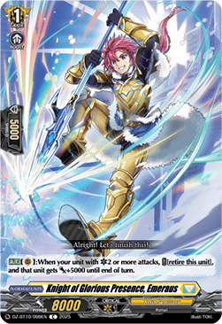 Knight of Glorious Presence, Emeraus - Dragonsoul Resonance (Common) [DZ-BT10-099]