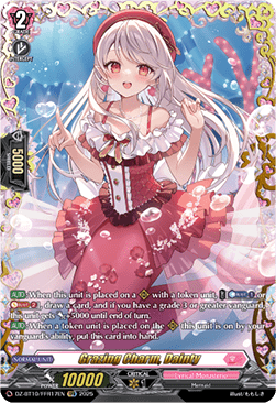 Grazing Charm, Dainty - Dragonsoul Resonance (Double Frame Rare) [DZ-BT10-FFR17]