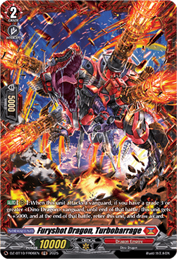 Furyshot Dragon, Turbobarrage  (V.2 - Frame Rare) - Dragonsoul Resonance (Frame Rare) [DZ-BT10-FR06]