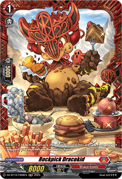 Rockpick Dracokid  (V.2 - Frame Rare) - Dragonsoul Resonance (Frame Rare) [DZ-BT10-FR08]