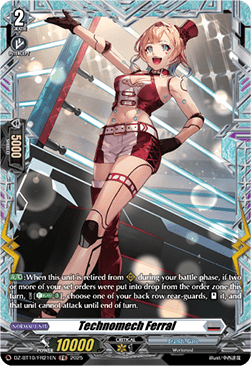 Technomech Ferral  (V.2 - Frame Rare) - Dragonsoul Resonance (Frame Rare) [DZ-BT10-FR21]