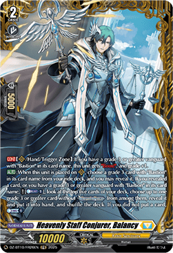 Heavenly Staff Conjurer, Balancy  (V.2 - Frame Rare) - Dragonsoul Resonance (Frame Rare) [DZ-BT10-FR26]