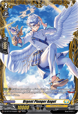 Urgent Plunger Angel  (V.2 - Frame Rare) - Dragonsoul Resonance (Frame Rare) [DZ-BT10-FR30]