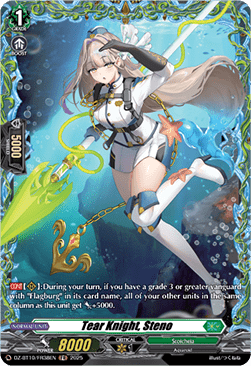 Tear Knight, Steno  (V.2 - Frame Rare) - Dragonsoul Resonance (Frame Rare) [DZ-BT10-FR38]