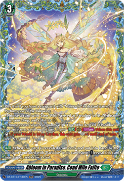 Abloom in Paradise, Cead Mile Failte  (V.2 - Frame Rare) - Dragonsoul Resonance (Frame Rare) [DZ-BT10-FR40]
