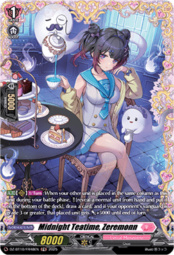 Midnight Teatime, Zeremonn  (V.2 - Frame Rare) - Dragonsoul Resonance (Frame Rare) [DZ-BT10-FR48]